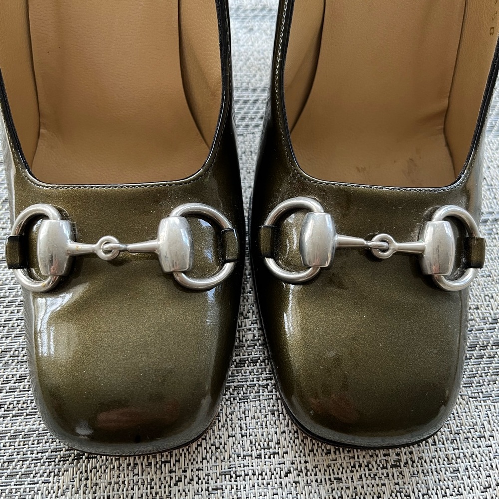 Gucci Women's High-Heel Pump with Horsebit - Size 6.5 - Picture 16 of 16